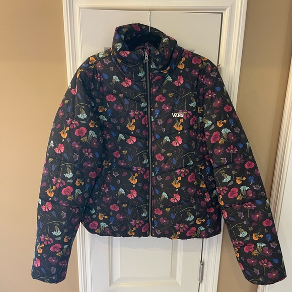 Vans Multicolor Floral Puffer Jacket - Picture 2 of 9